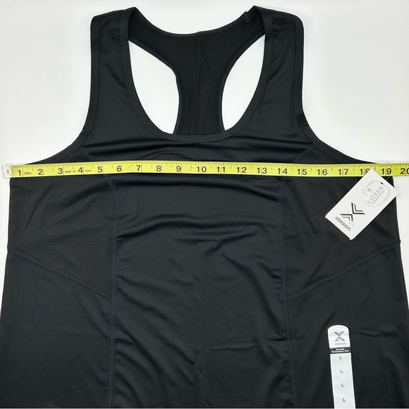Xersion Women’s Black Everair Scoop Neck Sleeveless Tank Top Size S M L XXL - Picture 10 of 11